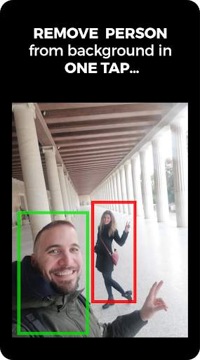 Just-You Cam - Unwanted People & Object AI Removal screenshot 1