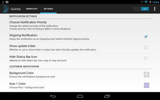 Quickly Notification Shortcuts screenshot 13