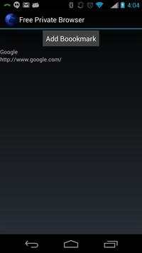Free Private Browser screenshot 4