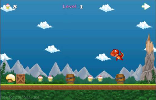 Dino Dash, Run and Jump 🌈 скриншот 4