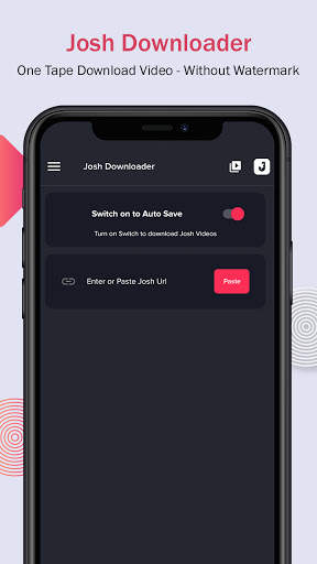 Josh Downloader-Josh Video downloader no watermark screenshot 1