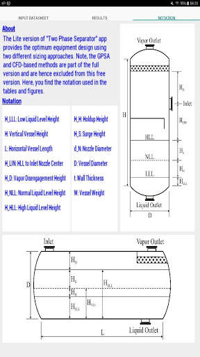 Two Phase Separator Lite screenshot 3