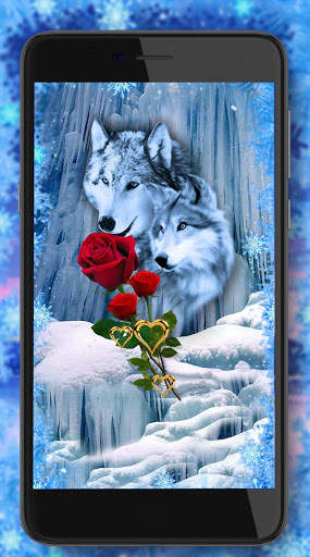 Wolf Love Live Wallpaper screenshot 5