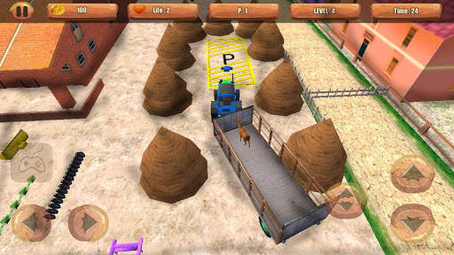 Tractor Farm Driving Sim 3D screenshot 5