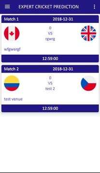 Expert Cricket Prediction screenshot 3