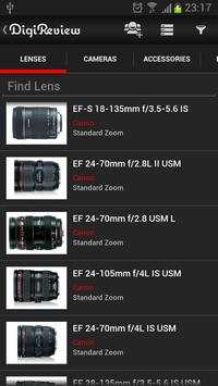Digi-Review - Cameras & Lenses screenshot 2