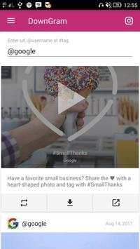 Video & Photo Downloader for Instagram - DownGram screenshot 5