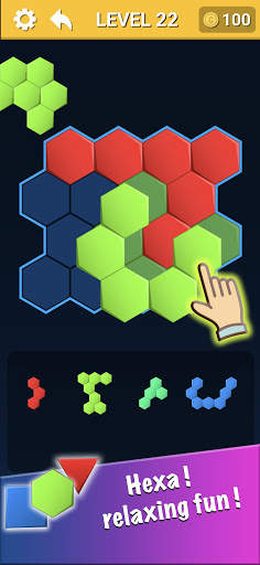 Hexa Block Puzzle : Hexagon Block Puzzle Games screenshot 3