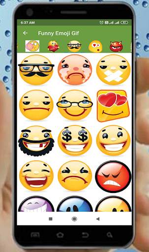 Funny Emoji Gif स्क्रीनशॉट 6