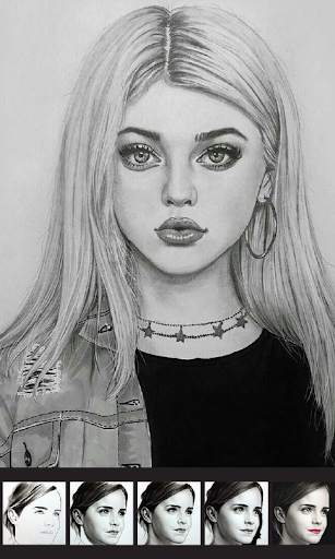 Easy Pencil Sketch - Sketches for Girls and Boys screenshot 5