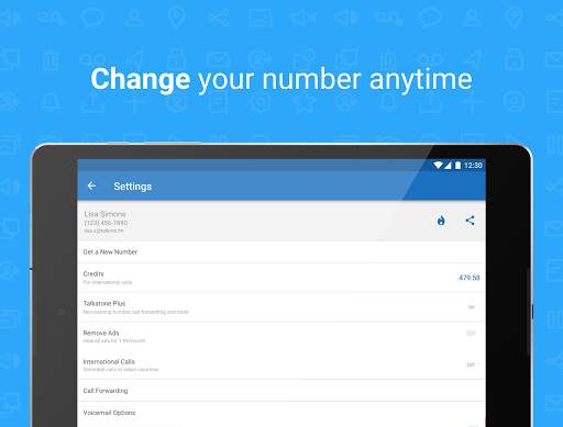 Talkatone: Texting & Calling screenshot 12