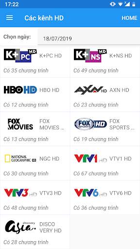LPS - Lịch Phát Sóng Tivi screenshot 6