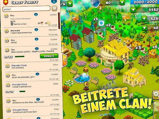 Forest Clans - Pilzfarm screenshot 9