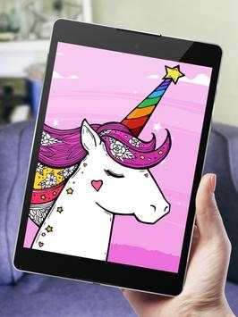 Unicorn Coloring Book 3D screenshot 5