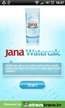 Jana Watercalc screenshot 1