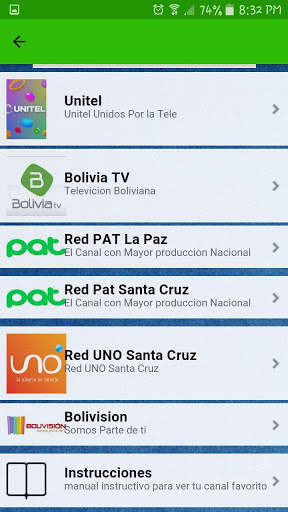 Bolivia Radio, Tv y Periodicos screenshot 6