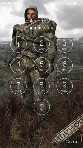 Chernobyl Stalker 4K PIN Lock screenshot 2
