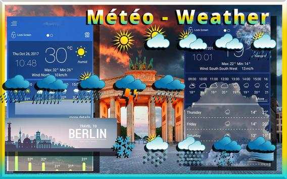 weatherwidget & Clock Widget for Android screenshot 3
