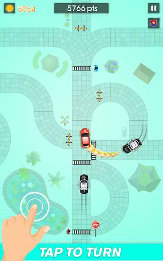 Hot Pursuit Police Car Chase - Driving Games Free screenshot 1