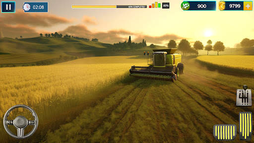 Farming Game: Tractor Driving screenshot 5