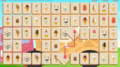 Onet Ice Cream Classic Game screenshot 2