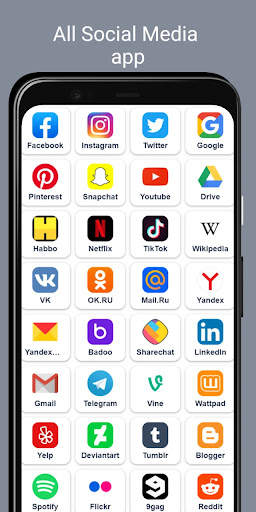 All Social Media Networks App screenshot 1