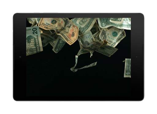 Falling Money 3D Wallpaper स्क्रीनशॉट 8
