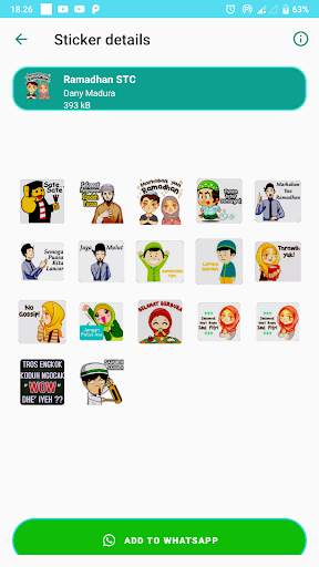 Sticker Wa Madura 2020 screenshot 8
