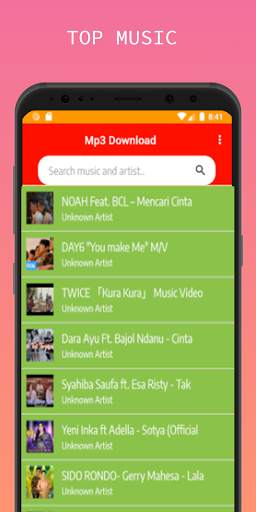 eSound: Tube Music Player for MP3 Songs streaming screenshot 1