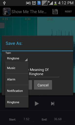 Ringtone Cutter screenshot 3