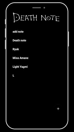 Death Note Notepad Bloc-note screenshot 2