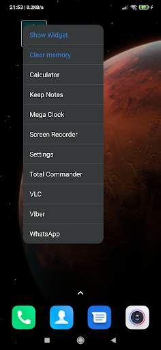 Clock ● Weather ● Launcher ● Clean ● Rotator screenshot 3