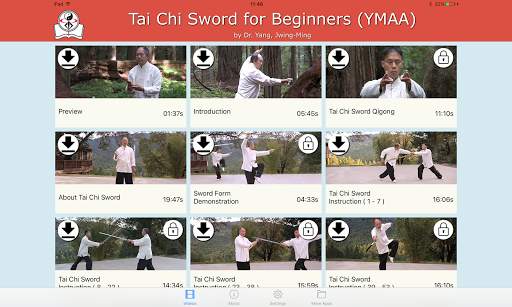 Tai Chi Sword for Beginners (YMAA) screenshot 12