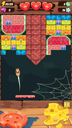 Hamster Break - The Breakout Game 🐹🧱 screenshot 1