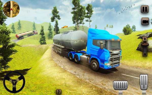Offroad Oil Tanker Transporter Truck Drive screenshot 4