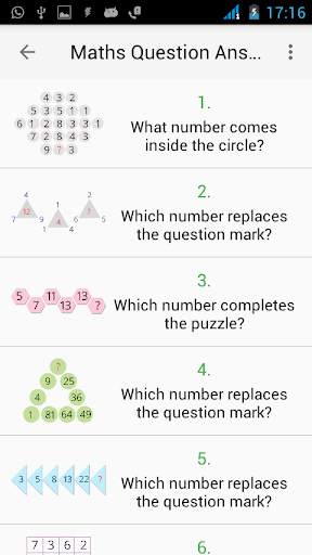 Maths Reasoning скриншот 1