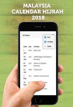 Malaysia Calendar Hijrah 2020 screenshot 2