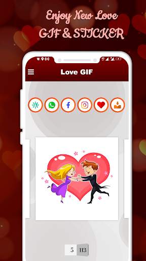 Love GIF : Love Stickers For Whatsapp screenshot 4