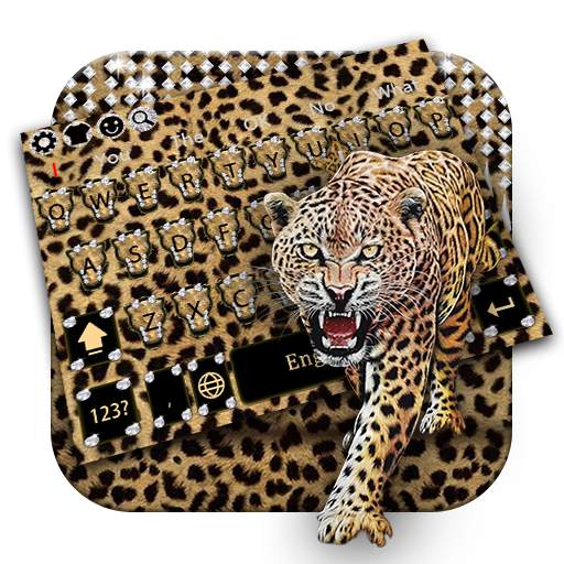 sexy leopard print cheetah diamond keyboard 10001001