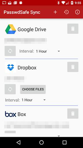 PasswdSafe Sync скриншот 2