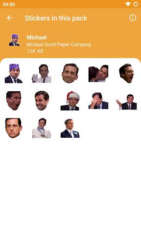 Unofficial The Office Whatsapp Stickers screenshot 7