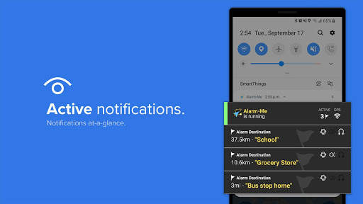 Alarm-Me: A Location Alarm / GPS Alarm screenshot 4