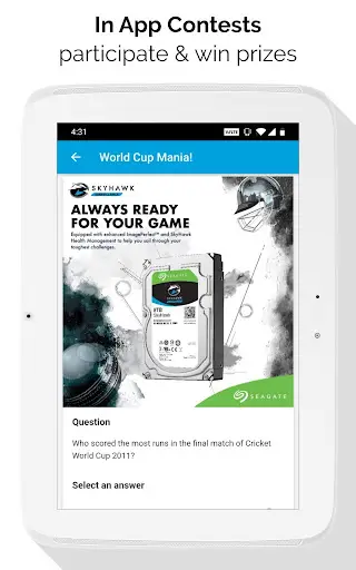 Seagate SkyHawk Partner App screenshot 24