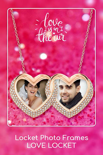 Locket Photo Frame LOVE LOCKET screenshot 1