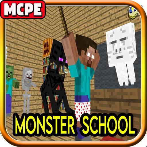 Monster School Mod for Minecraft PE 1.1