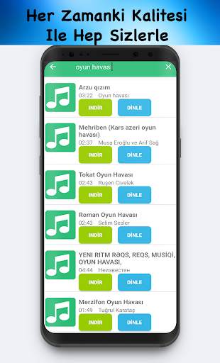 Şarkı Dünyası- Müzik indirme programı 1 تصوير الشاشة