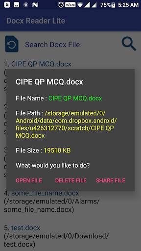 Docx Reader screenshot 3