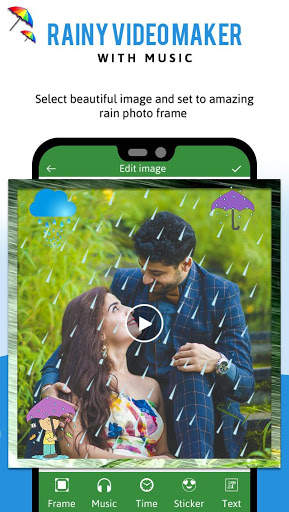 Rainy Video Maker with Music screenshot 3