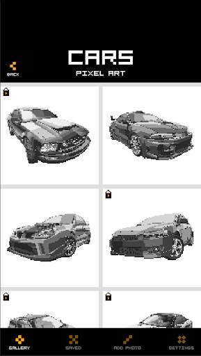 Cars Game Pixel Art - Color by Numbers Car Games स्क्रीनशॉट 7