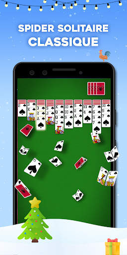 Spider Solitaire: Jeu de carte screenshot 1
